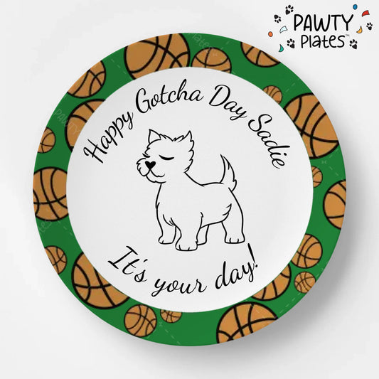 Fetch!  Pawty Plate™ - All Breeds - Pawty Plates