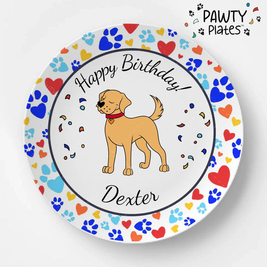 Golden Retriever Pawty Plate™ - Pawty Plates